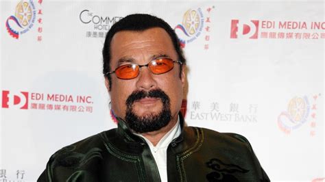 Steven Seagal Walks Out Of Interview After Being Asked About Sexual