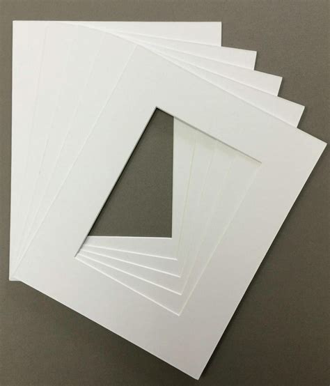 Pack Of 10 White 24x36 Picture Mats For 20x30 Pictures Etsy Matting