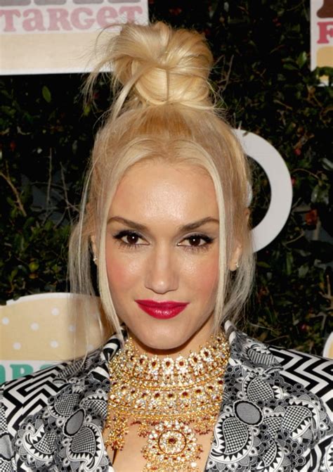 Gwen Stefanis Newest Hair Style Bangs