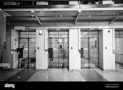 Open Prison Cell Doors Black And White Stock Photos And Images Alamy