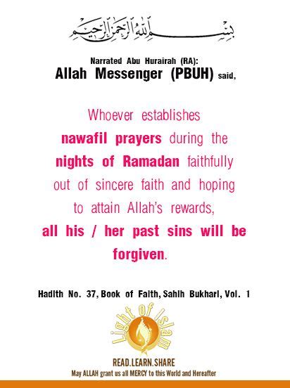 Nawafil Prayers during nights of Ramadhan | Prayers, Faith ...