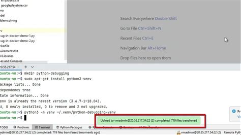 Python Remote Debugging Using Pycharm Ssh Interpreter Youtube