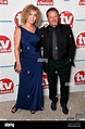 Neil Stuke and wife Sally Ann Stuke attending the TV Choice Awards 2018 ...