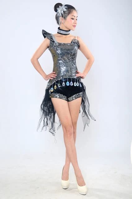 modern dance clothing fashion jazz dance costume sequins stage ds dj dance costume on aliexpress