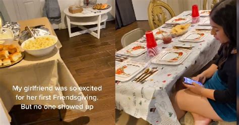Womans Heart Sank After Planning ‘friendsgiving Party For Weeks And No One Shows Up Inner