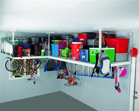 Get your garage organization done this weekend! 10 Great Overhead Storage Ideas For The Garage in 2020 ...