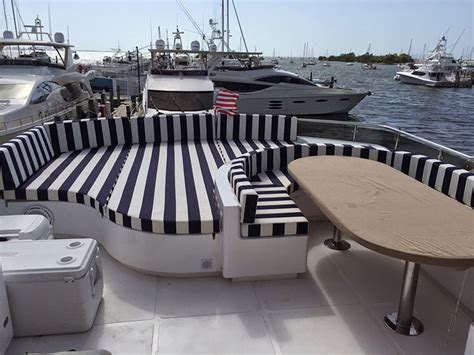 Boat Interior Cushions Custom Boat Upholstery And Repairs