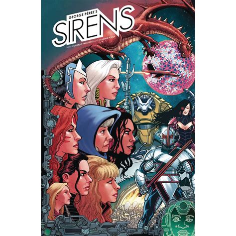 George Perez Sirens Direct Market Hardcover