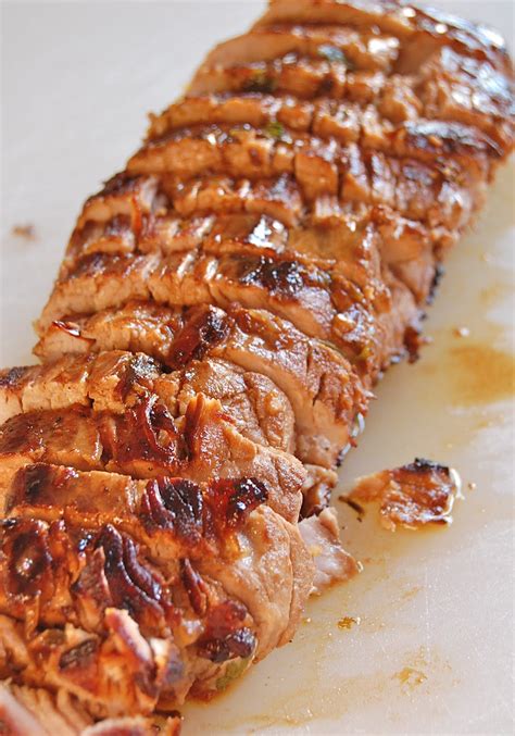 We use heavy duty foil to line the baking pan. All That is Woman: Marinated Pork Tenderloin