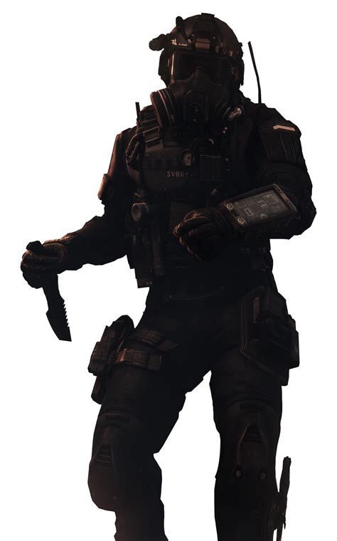 Call Of Duty Ghosts Knife Soldier Render By Ldelva On Deviantart