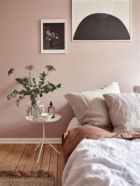 Fantastic 10 Cozy And Calm Colourful Scandinavian Bedrooms Dusty Pink