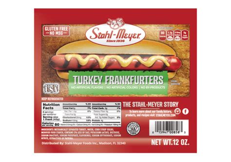 turkey franks stahl meyer foods inc