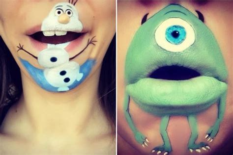 Monsters Inc Swollen Lips