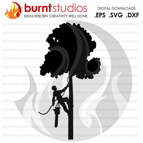 Collage Visual Arts Tree Services Svg File For Cricuttree Svg Dxf