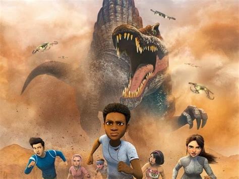 Netflix Jurassic World La Colo Du Cr Tac D Voile Des Actuiva
