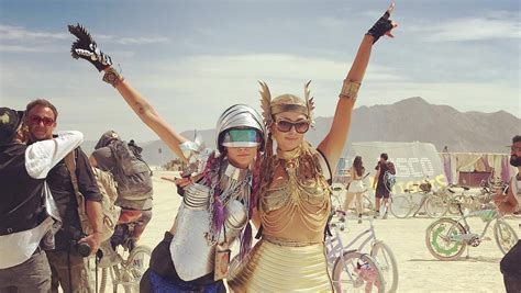 The 19 Most Outrageous Celebrity Pics From Burning Man