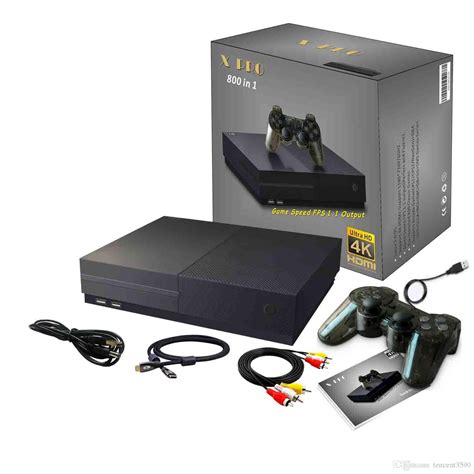2020 2018NEW X Pro Classic Game Consoles 800 Games Handheld Rocker 4K HD TV Game Consoles HDMI 