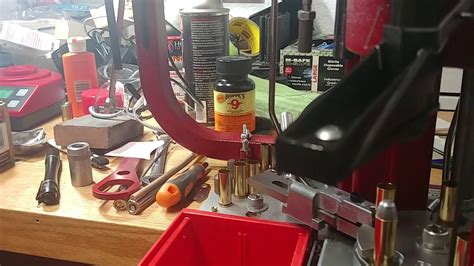 Thank you for taking the time to share your well planned and thought out invention! Hornady AP with lee bullet feeder - YouTube