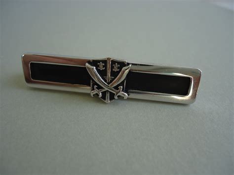 Swank Sword And Shield Tie Bar By Catsandclover On Etsy Black