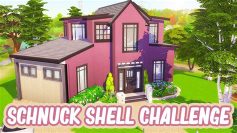 Schnuck Shell Challenge The Sims 4 Speed Build Youtube