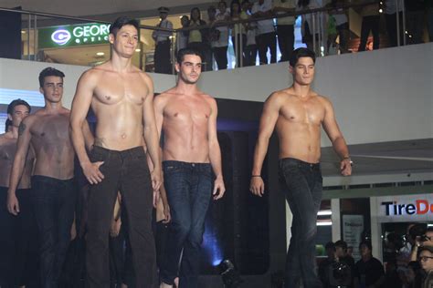 daniel matsunaga shirtless at the lookbook fashion show the web magazine