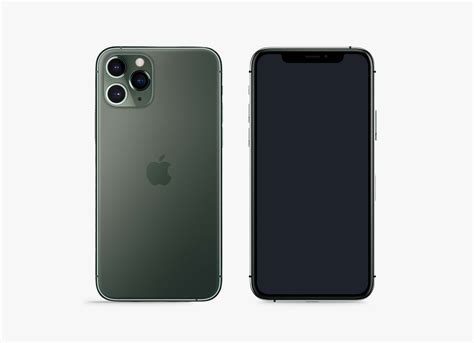 Free Front And Back Iphone 11 Pro Mockup Psd Download Fimga Resource