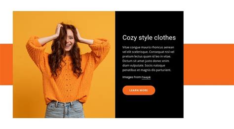 Cozy And Clothes Html Template