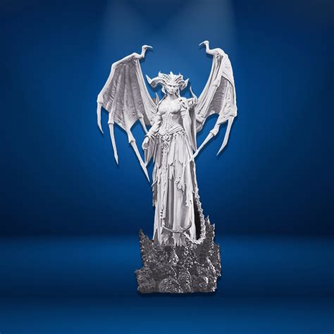 Lilith Diablo Stl Diablo Lilith 3d Model Print Files Diablo Etsy