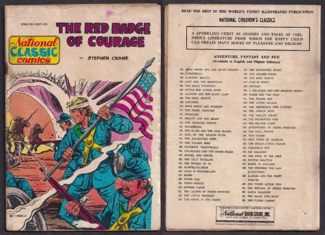 Philippine National Classic Illustrated Comics The Red Badge Of Courage 30 00 Picclick