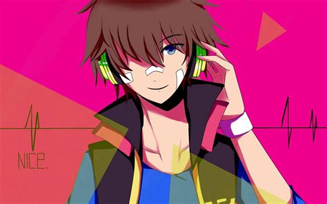 Music Anime Boy With Headphones Wallpapers Wallpaper Cave