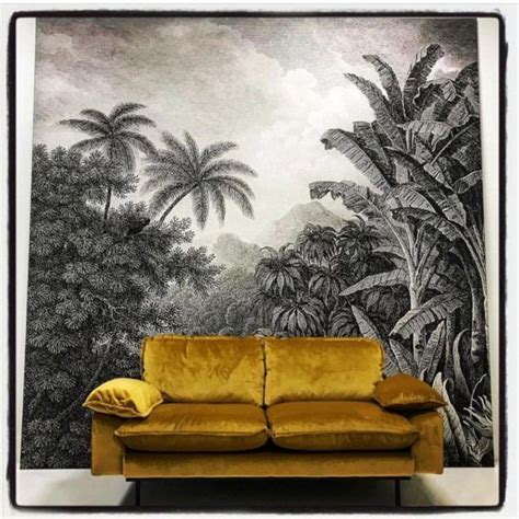 Oversized Jungle Inspired Wall Hanging Mural Xl Jungle
