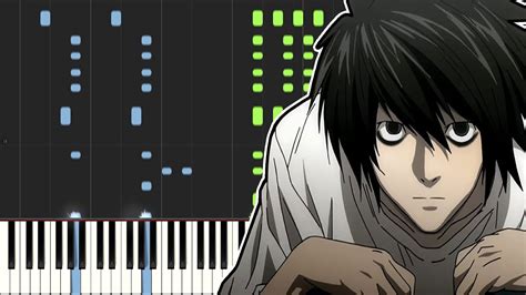 Ls Theme Death Note Ost Piano Tutorial Youtube