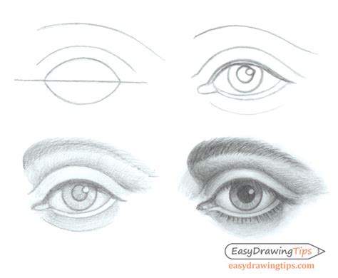 Here'san step by step tutorial to draw a realistic eye. How to Draw an Eye Step by Step