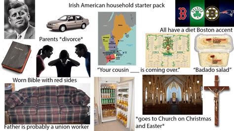 Irish American Household Starter Pack Starterpacks