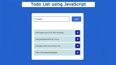 Build A To Do List App In Javascript Sexiezpix Web Porn