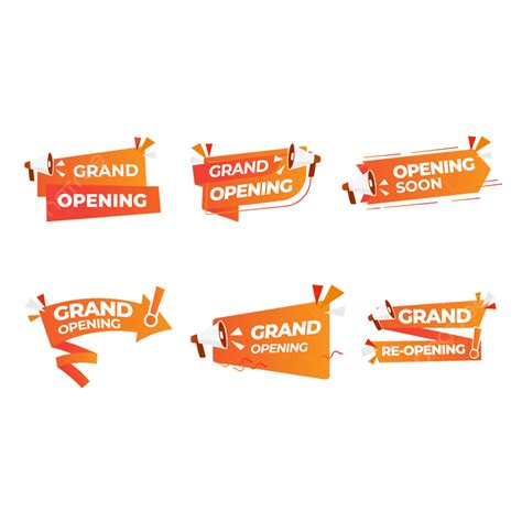 Grand Opening Event Vector Hd Images Grand Opening Event Vector Icons