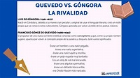 La rivalidad de QUEVEDO y GÓNGORA y sus diferencias - [RESUMEN con VÍDEO!]