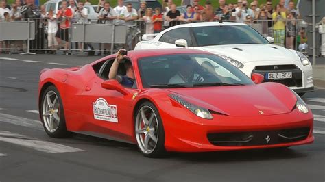 Ferrari laferrari vs nissan gtr drag race video! Drag Race: 458 Italia vs Nissan GT-R HD - YouTube