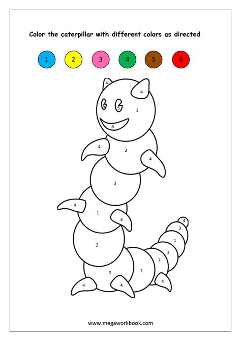 #fall #leaves #coloringpages #printables #coloring #autumn #kidsactivities. Color By Numbers | Printable preschool worksheets ...