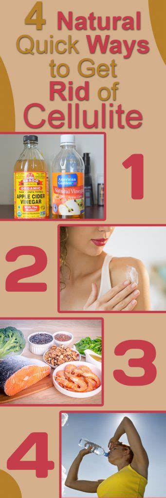 Natural Quick Ways To Get Rid Of Cellulite