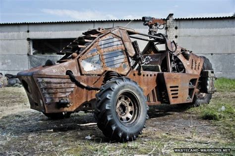 Post Apocalyptic Commuter Vehicle Vehicles Apocalypse Wasteland Warrior