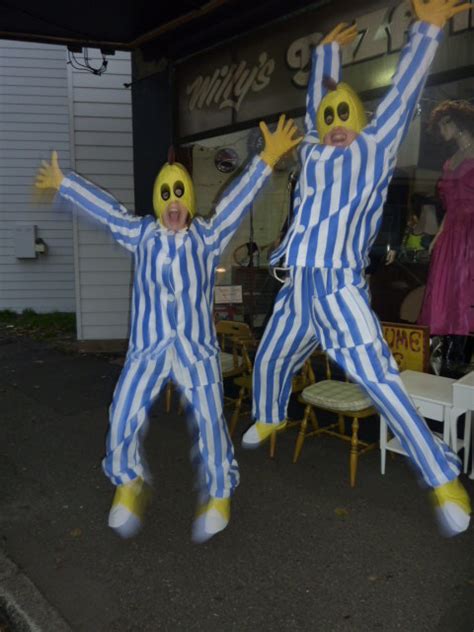 Bananas In Pyjamas Adult Costumes Bam Bam Costume Hire