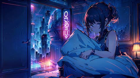 1920x1080 Resolution Anime Girl Starring 2023 Ai Art 1080p Laptop Full Hd Wallpaper Wallpapers Den