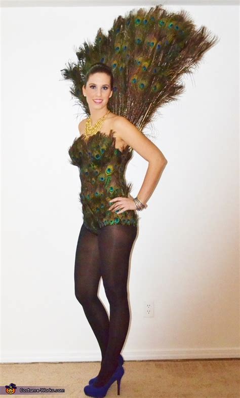 Proud Peacock Diy Halloween Costume Step By Step Guide Photo 210