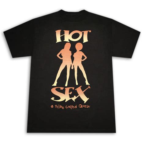 A Tribe Called Quest Hot Sex Black Graphic Tee Shirt