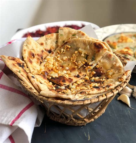 Cheese Garlic Naan Recipe By Archanas Kitchen