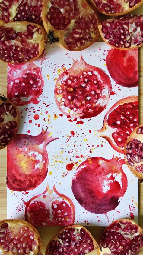 10 Watercolor Fruit Painting Ideas Easy Watercolor Painting Tutorial