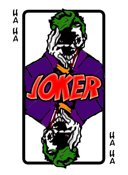 Created as a trump card for euchre, it has since been adopted into many other card games where it may function as a wild card. Joker Playing Card Tattoo by RPotchak on DeviantArt