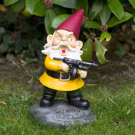 Angry Garden Gnome Uk