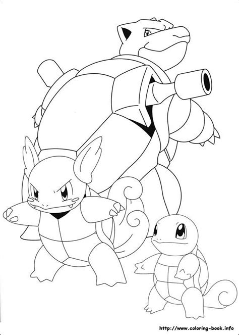 Msquirtle Coloring Coloring Pages